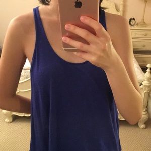 Urban Oufitters blue tank